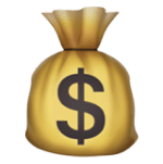 Money bag emoji