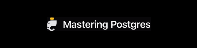 Mastering Postgres logo